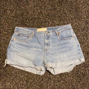 gap denim shorts